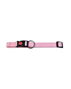 Topmast Dog Collar - With Wienerlock Snap Closure - Nylon - Pink