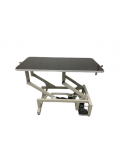 Topmast Trimtafel Elektrisch - Oxford - 110 x 60 cm - > 100 Kilo - Zwart Tafelblad - Optimal Stability met Trimarm