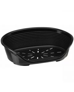 Topmast Plastic Dog Basket Black - Siësta SITA