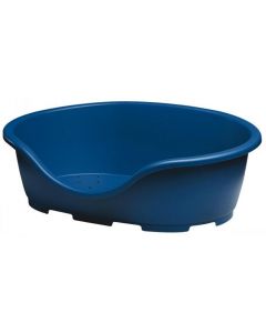 Perla Dog Basket Plastic Blue