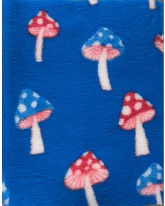 Vet Bed Mushroom Blue  - Antislip Hondenmat