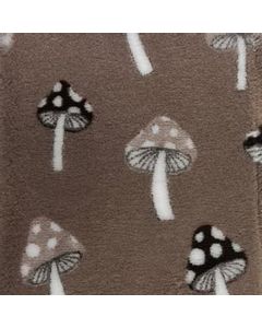 Vet Bed Mushroom Brown  - Antislip Hondenmat