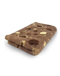 Vet Bed Circles - Brown & Cream - Non Slip Dog Mat