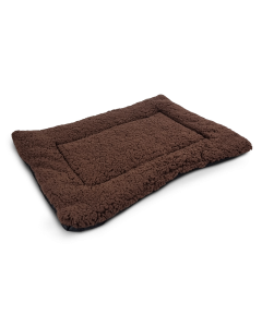 Topmast Benchmat Soft Fleece - Bruin - 120 X 75 cm