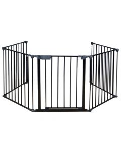 Topmast Playpen Puppyren Zwart metaal. Multifunctioneel.