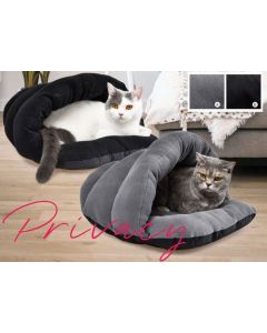 Topmast Relaxmand Slipper - Soft Fleece - Grijs - 50 x 40 cm