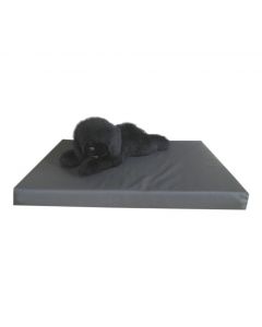 Topmast Dog Bed Grandes - Leatherlook - Anthracite - 106 x 55 cm