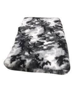 Vet Bed Camouflage- Grijs---latex anti-slip
