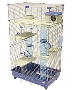 Small Pet Cage SARA C3 82cm Blue Marchioro