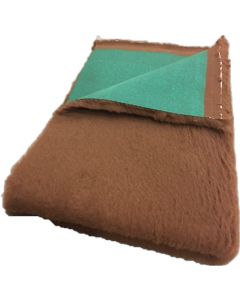 Vet Bed PROF Brown - Green Backing 35 mm