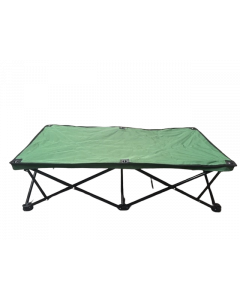 Topmast Foldable Dog Stretcher - Campingbed - Green 115 x 60 cm