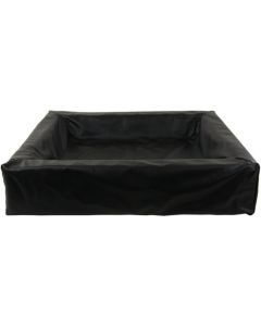 Topmast Loungebed Hondenbed - Waterproof polyester - Zwart 