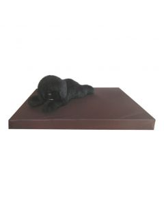 Topmast Dog Bed Grandes - Leatherlook - Brown - 106 x 55 cm