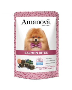 Amanova Bites - Zalm - 100% Natuurlijke Hondensnacks