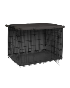 Topmast Dog Cage Cover - Black