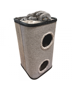 Topmast Krabton Cattower - Grijs - Maat XL - 120  x 40 x 40 cm