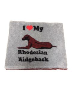 Vet Bed - I love my Rhodesian Ridgeback - Non Slip