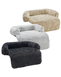 Topmast Dog Mat Comfy - Fluffy Plush Dog Bed - Size L - 115 x 95 cm