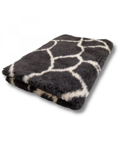 Vet Bed Giraffeprint - Donkerbruin - Antislip Hondenmat