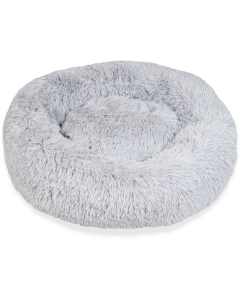 Topmast Supersoft Fluffy Donut - Grijs - Made in Europe
