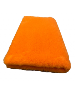 Vet Bed Oranje effen Latex Anti Slip