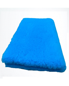 Vet Bed Turquoise effen Latex Anti Slip