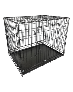 Topmast Dog Cage Premium - Black Silver Coating
