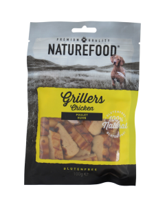 Naturefood Grillers - Kip - 100% Natuurlijke Hondensnacks