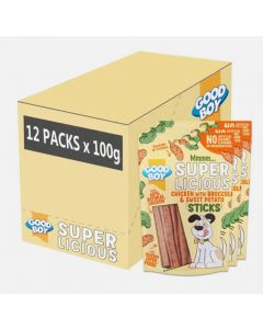 Goodboy Superlicious Kip met Broccoli & Zoete Aardappelsticks 100g