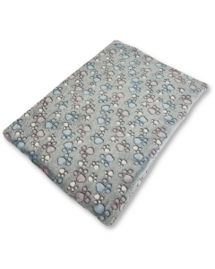 Wellness Hondenmat - Colorful Paws - Microvezel Fleece