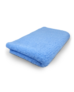Vet Bed Bright Blue Plain - Non Slip Dog Mat