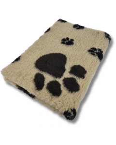 Vet Bed Beige - 3 Color Big Paw - Non Slip Dog Mat
