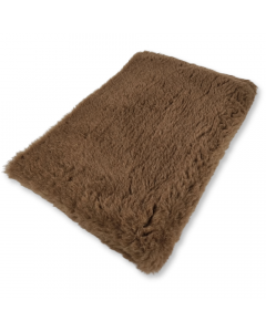 Vet bed Lichtbruin Effen - Latex Anti-Slip
