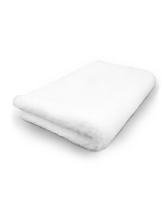 Vet Bed White Plain - Non Slip Dog Mat