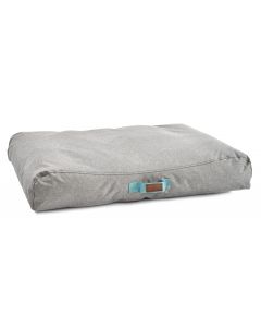 Topmast Dog Bed Milo - Waterproof Polyester - Grey - 110 x 73 x 18 cm